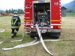 MANOVRA INCENDIO STALLA LOCALITA' GIARE 31/05/2009