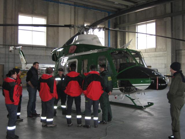 Visita Corpo Forestale Belluno 16/02/2008
